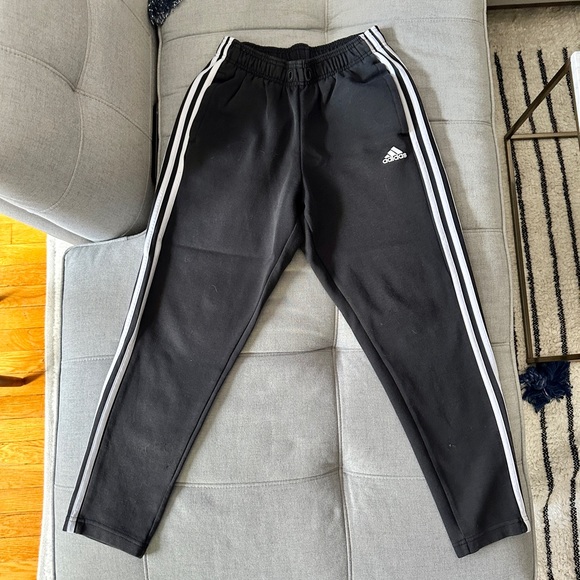 adidas training 3 stripe sweatpants - Picture 1 of 9